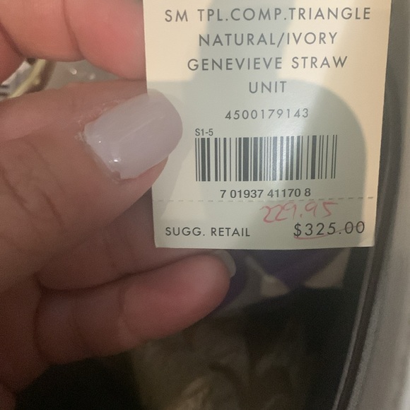 Cole Haan Genevieve Weave Large Triangle Tote - Picture 11 of 11